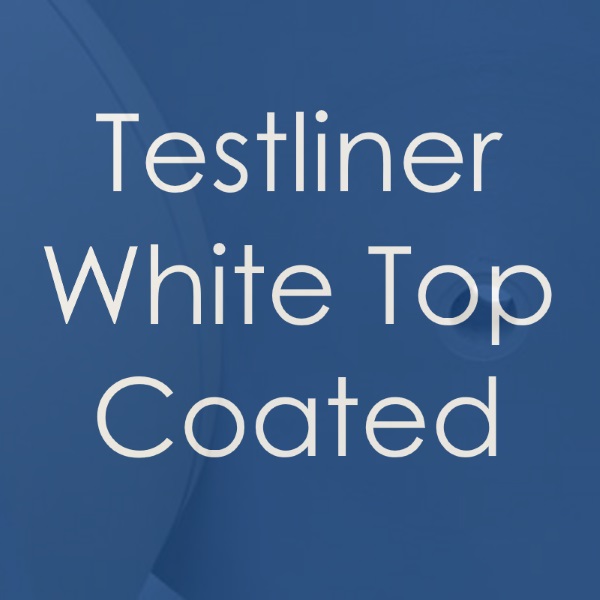 White Top Testliner coated